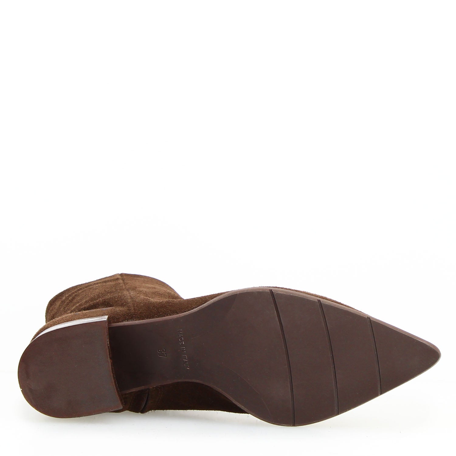 Leonardo Shoes Sibilla stivali donna marrone camoscio