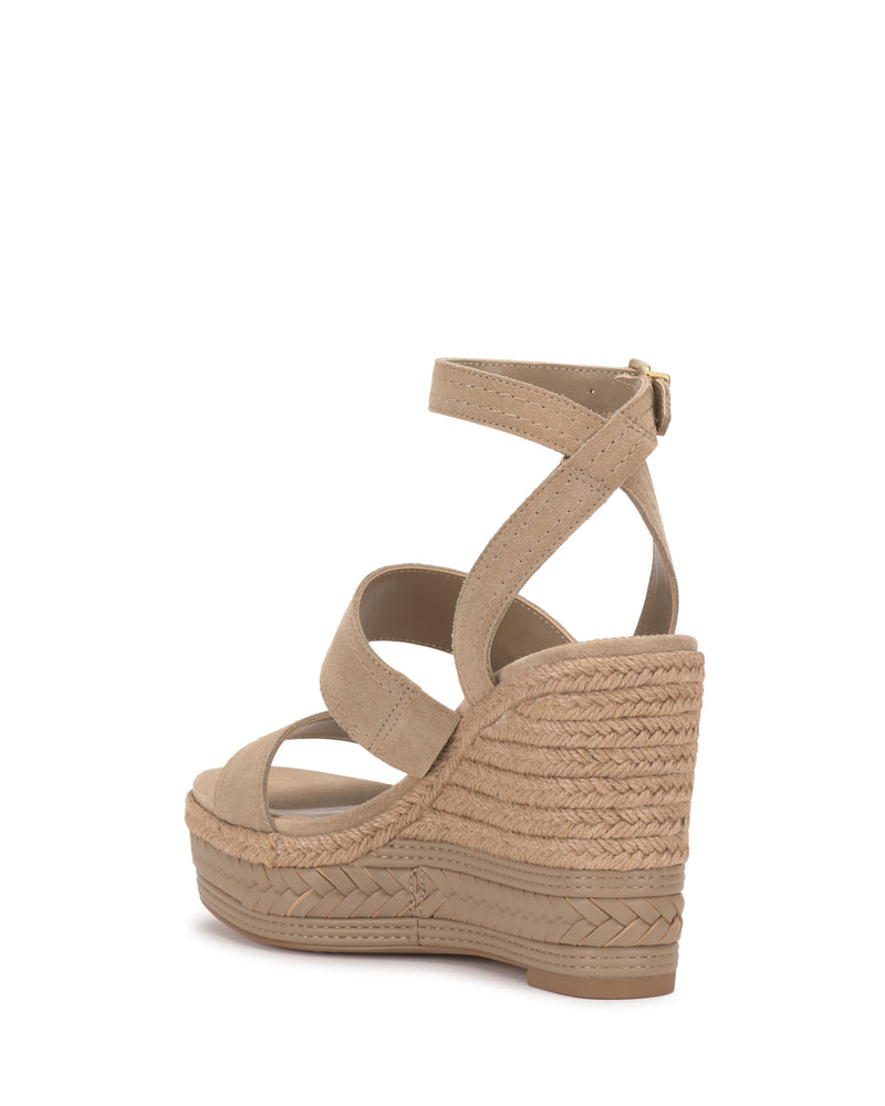 Vince Camuto Esmia sandali con zeppa espadrillas intrecciate