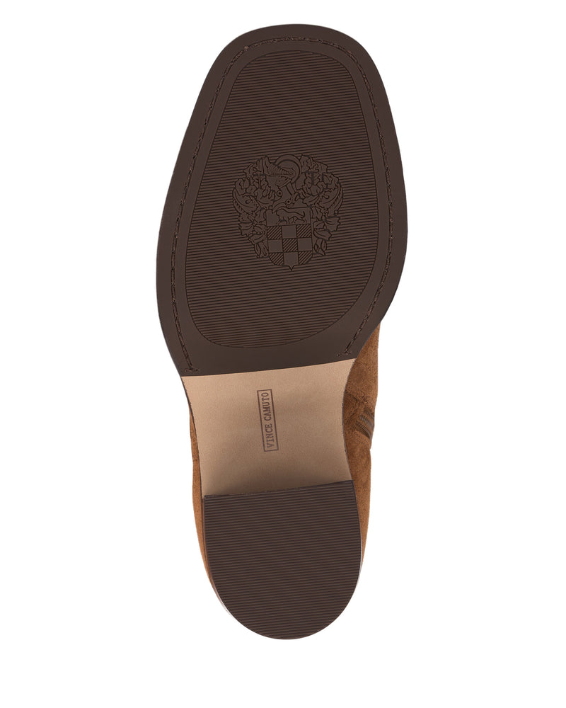 Vince Camuto Gibi stivale alto tacco a blocco polpaccio largo