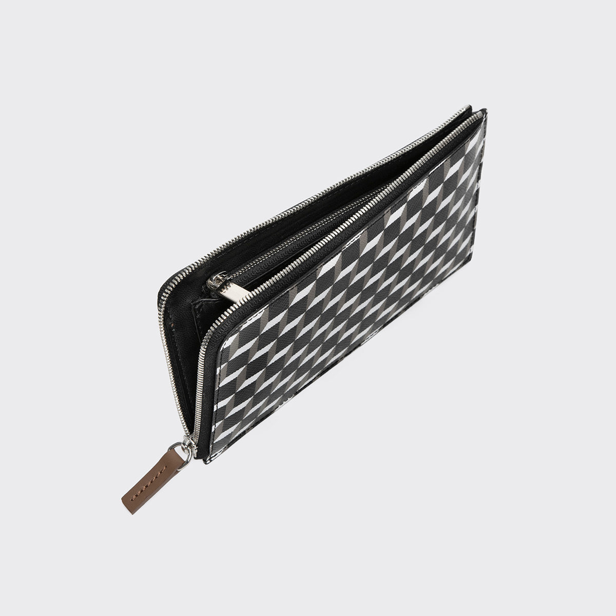 Pierre Hardy Palatine Wallet portafoglio zip nero tela