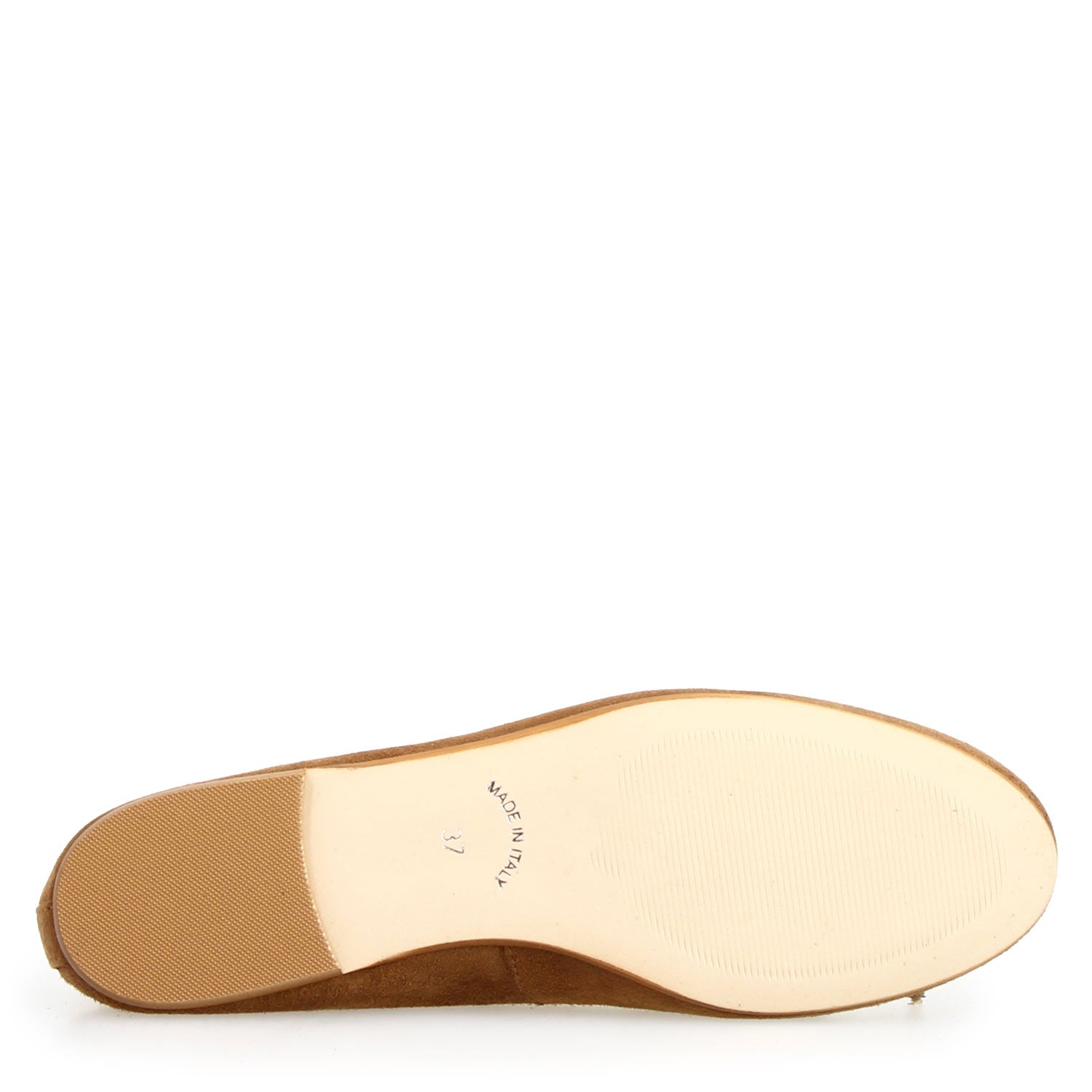 Leonardo Shoes Fiocco ballerine donna camoscio marrone chiaro