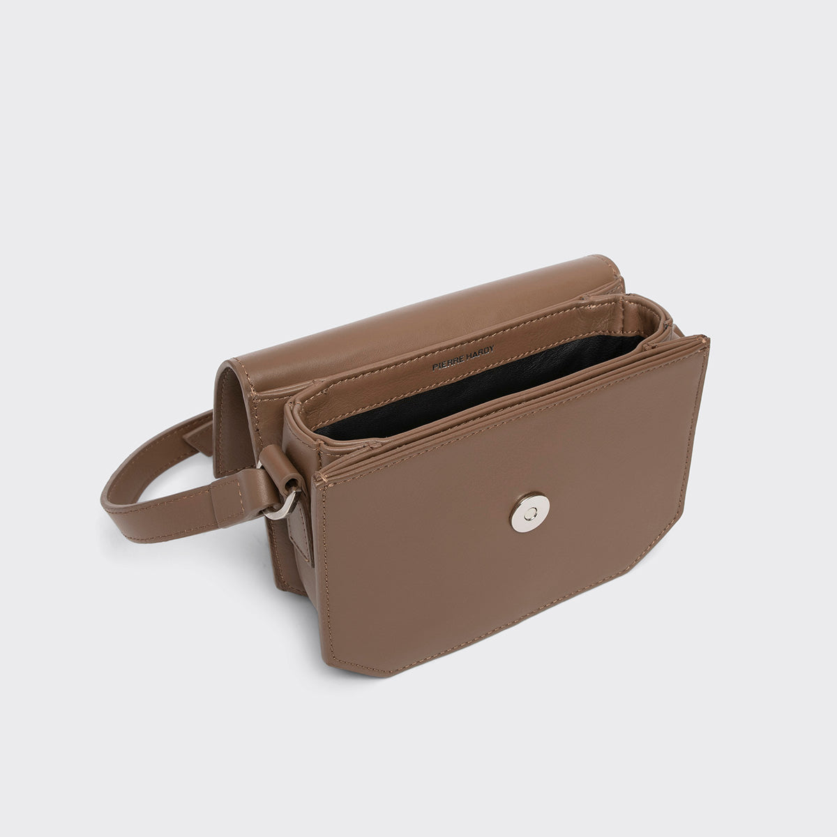 Pierre Hardy Mini Prism borsa mini camel tracolla pelle