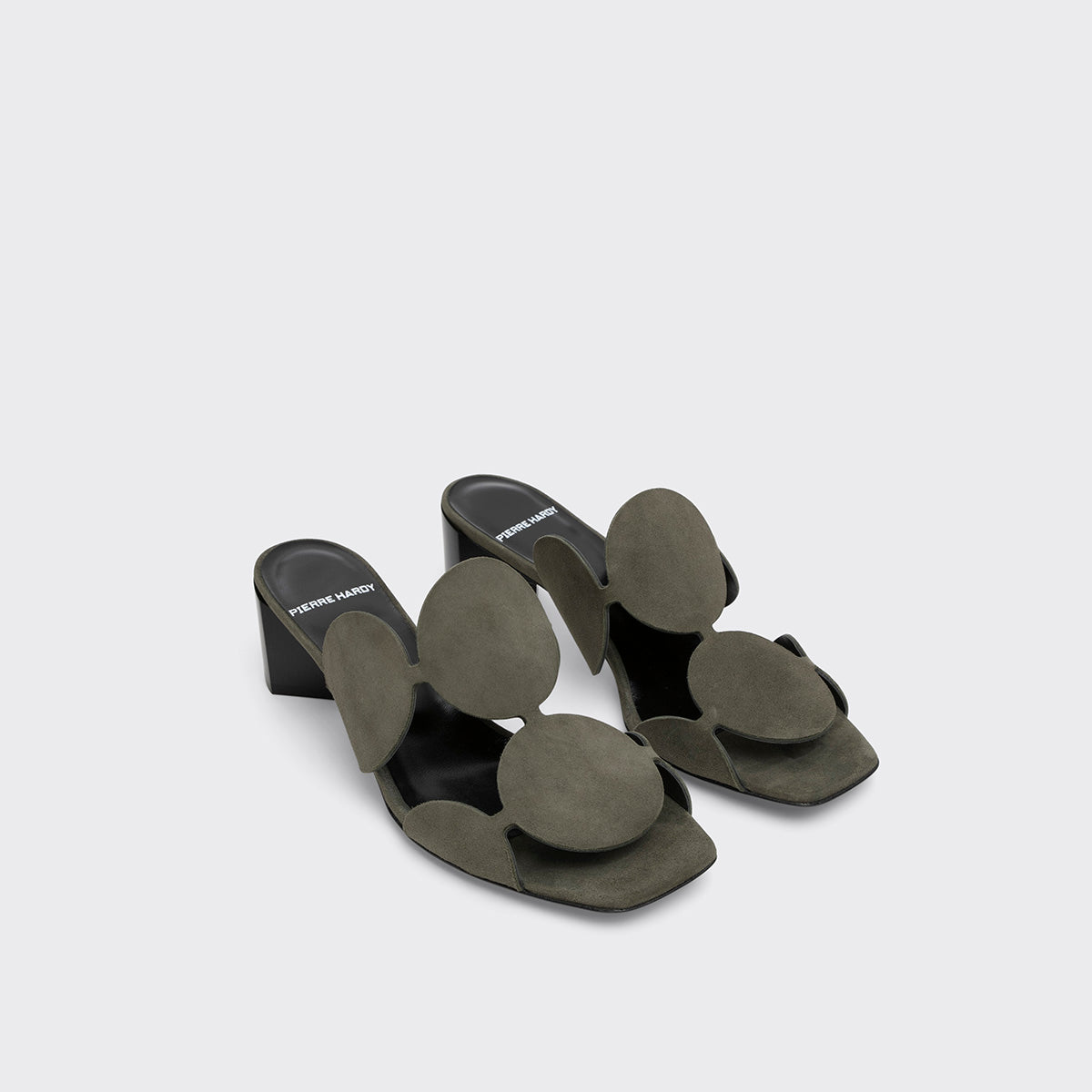 Pierre Hardy Bulles XC03 mules donna kaki 38 pelle