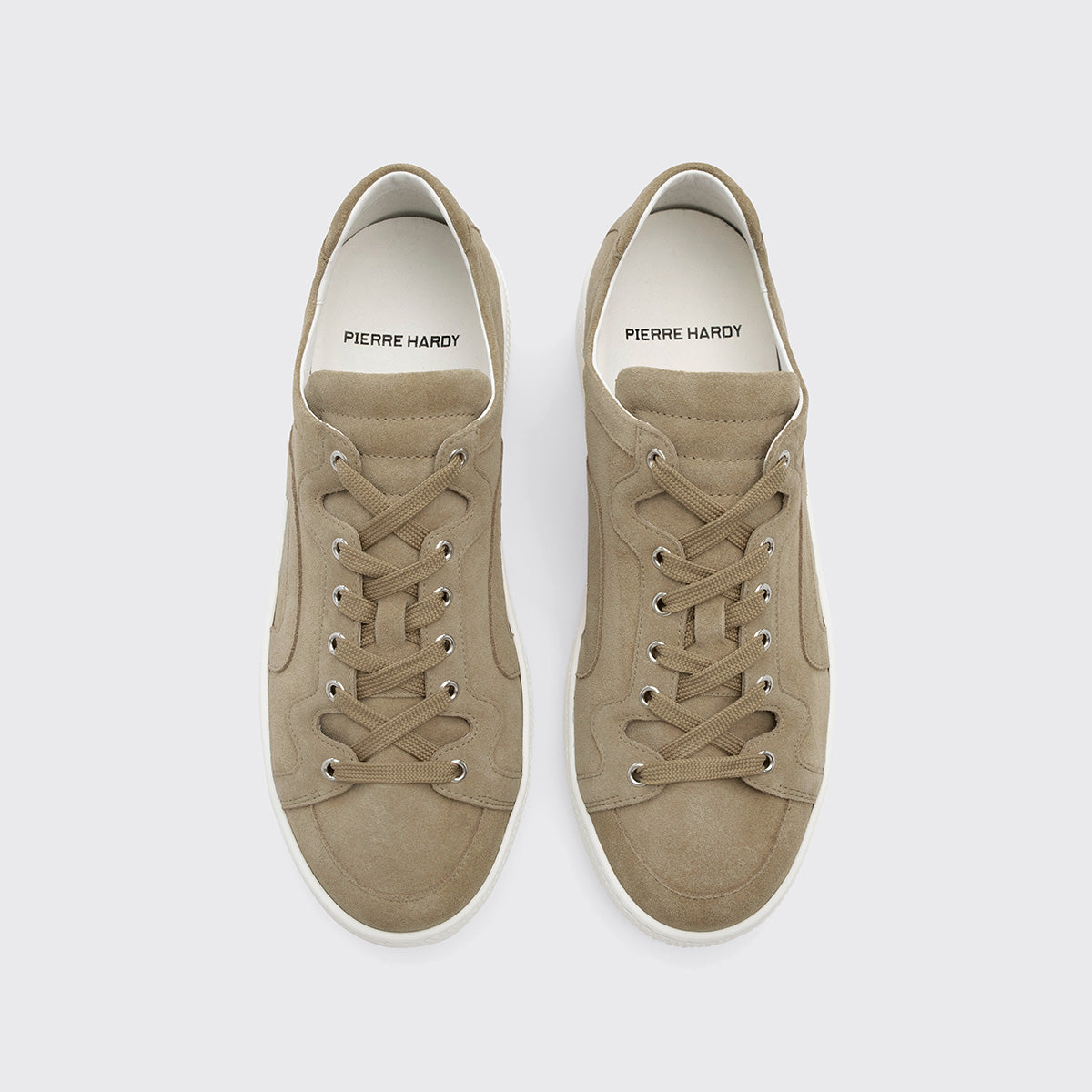 Pierre Hardy Alpha Sneakers scarpe uomo sabbia