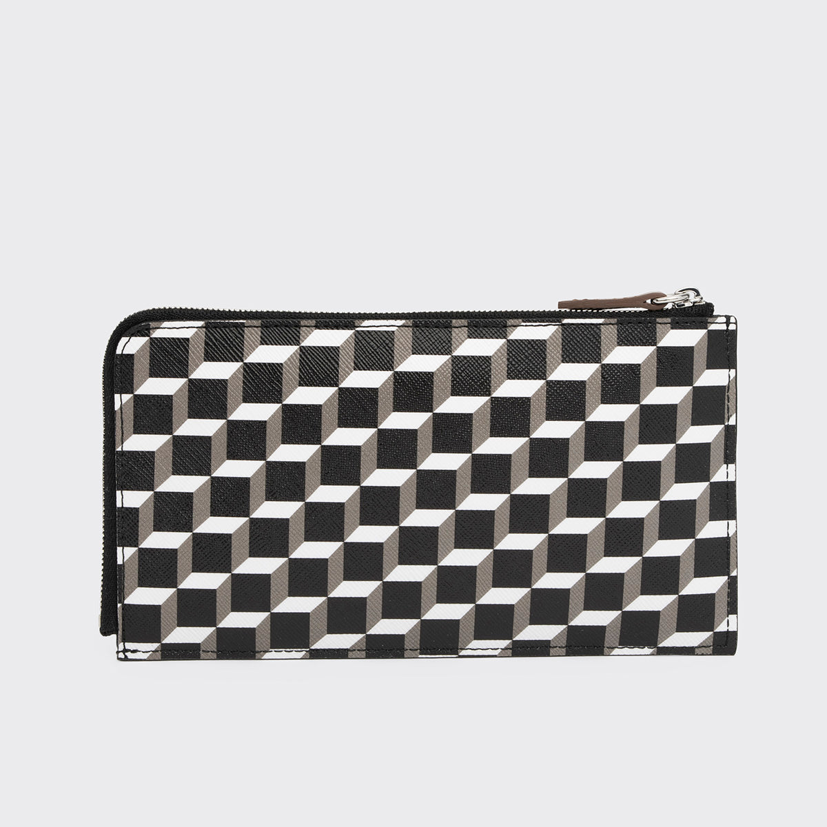 Pierre Hardy Palatine Wallet portafoglio zip nero tela