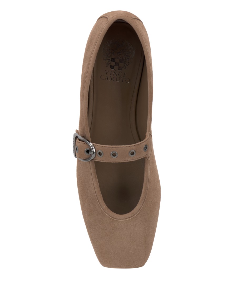 Vince Camuto Vinica Mary Jane Ballerina Donna Pelle