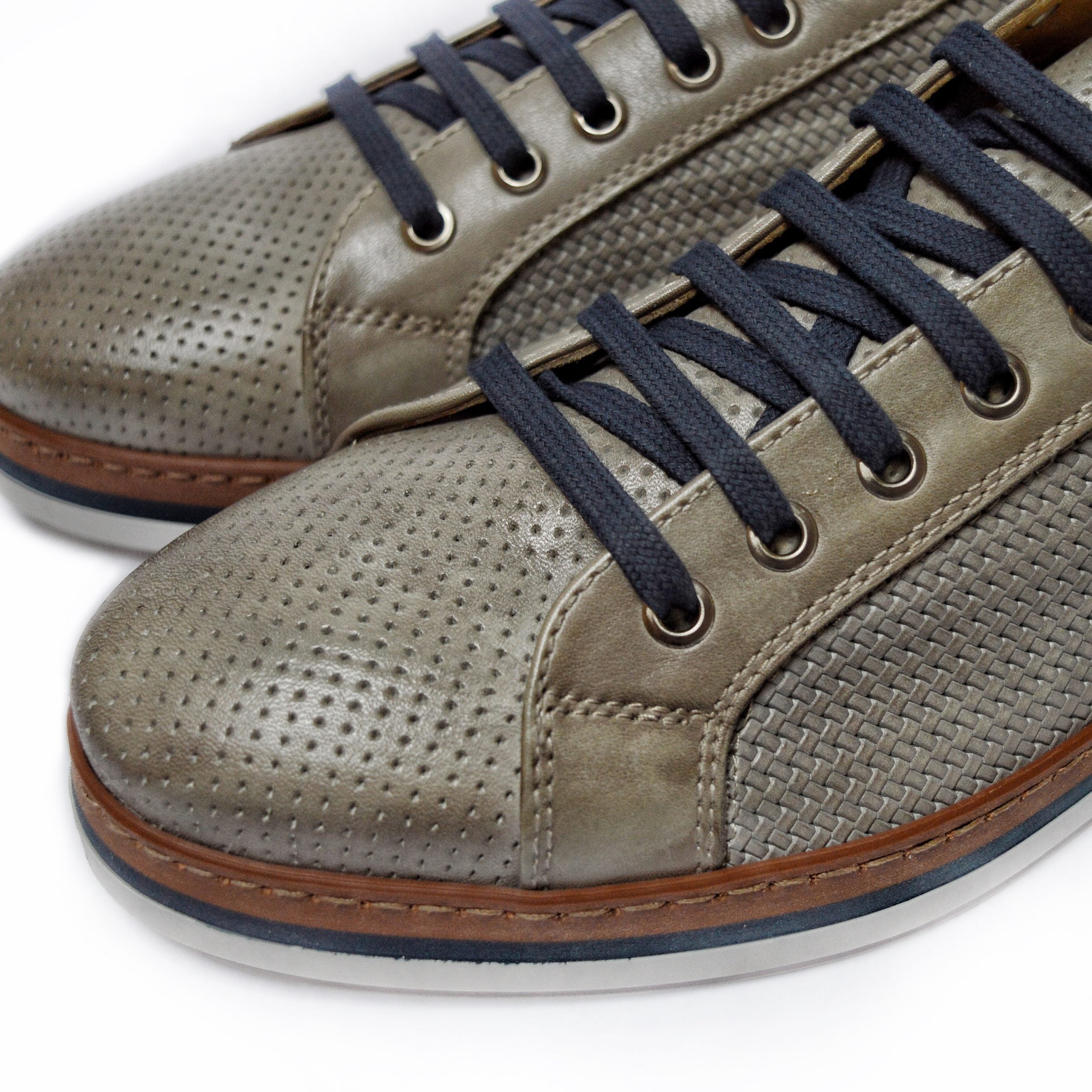 Ton Goût Urban sneakers uomo pelle grigia taglia 41