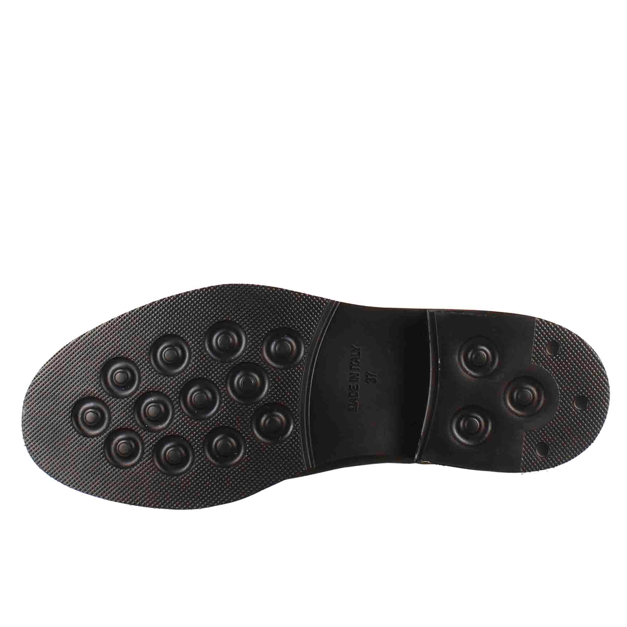 Leonardo Shoes Paupa stivaletti donna pelle nero chelsea