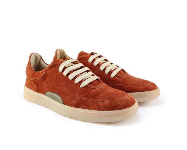 Ton Goût Sneakers uomo bruciato camoscio gomma