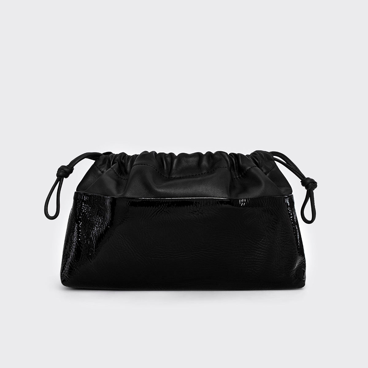 Pierre Hardy Twin pochette pelle nero tracolla TU