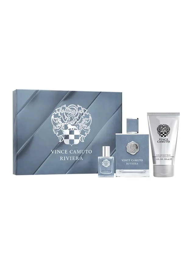 Vince Camuto Riviera cofanetto profumo uomo 3 pezzi fresco