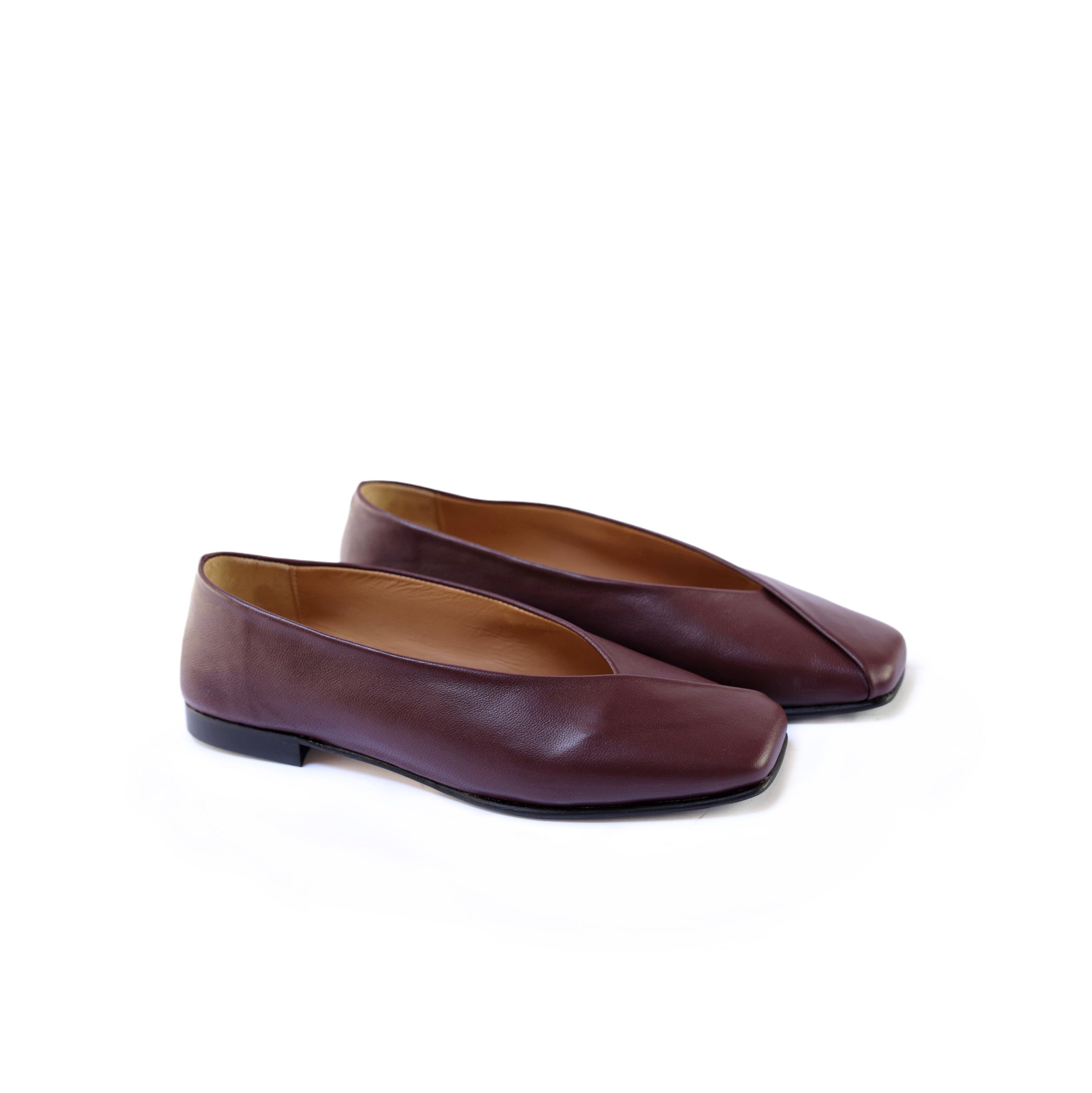 Ton Goût Bay Ballerina donna pelle nero 37