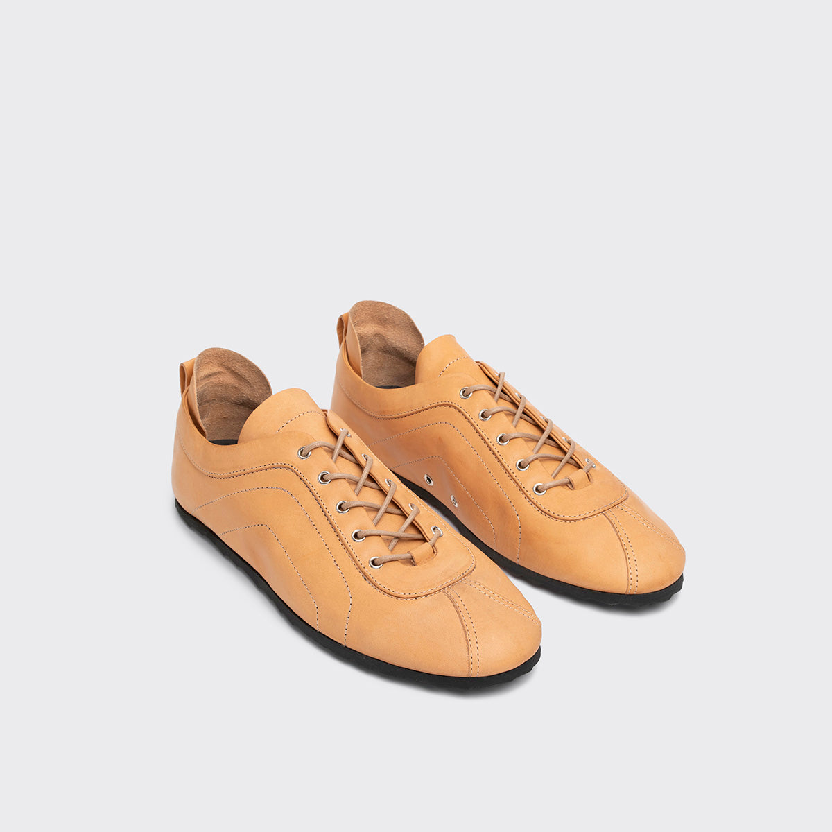 Pierre Hardy Isa sneakers donna camel pelle italiana