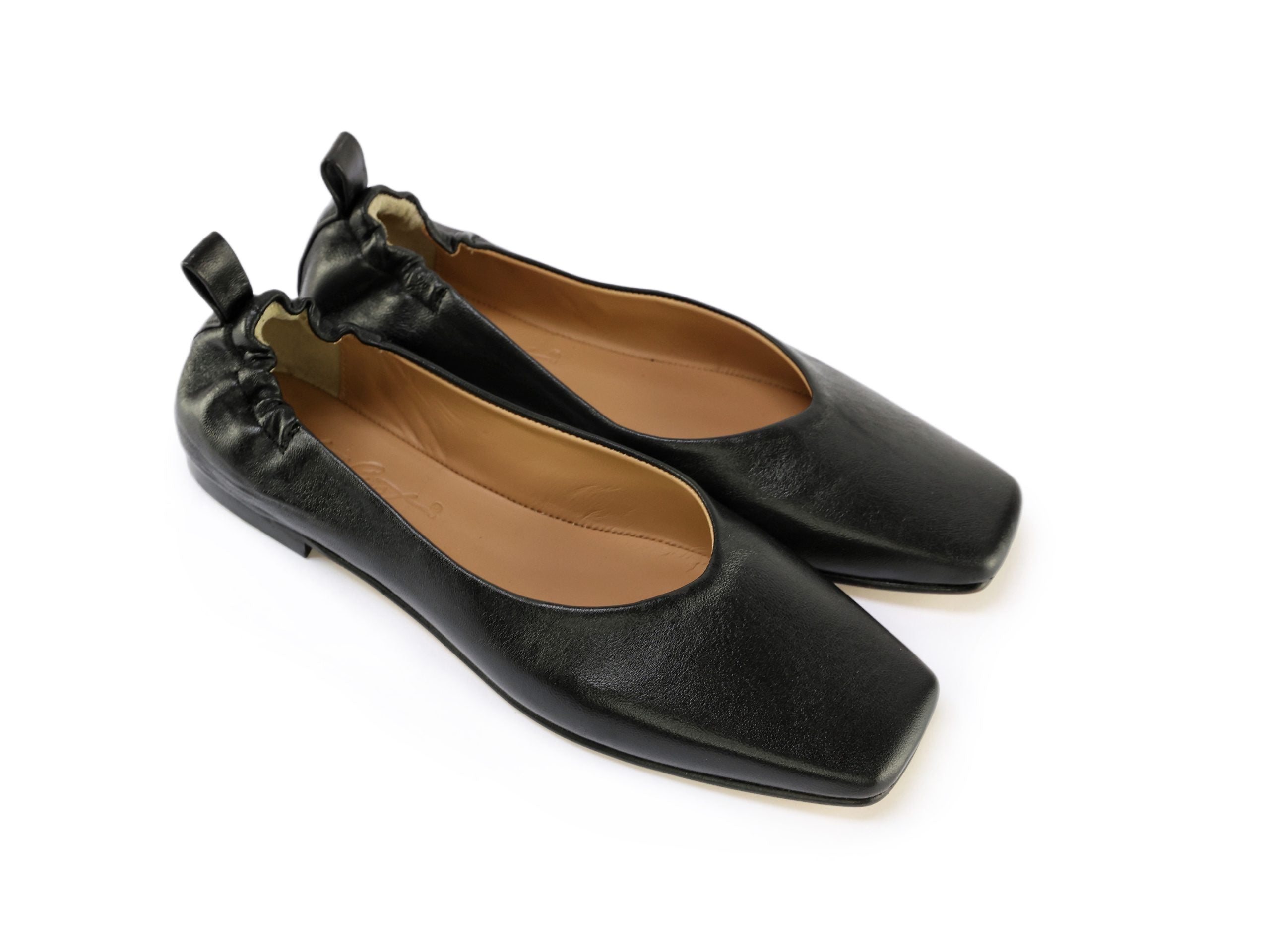 Ton Goût Zoe Ballerine Donna Nero Nappa Pelle