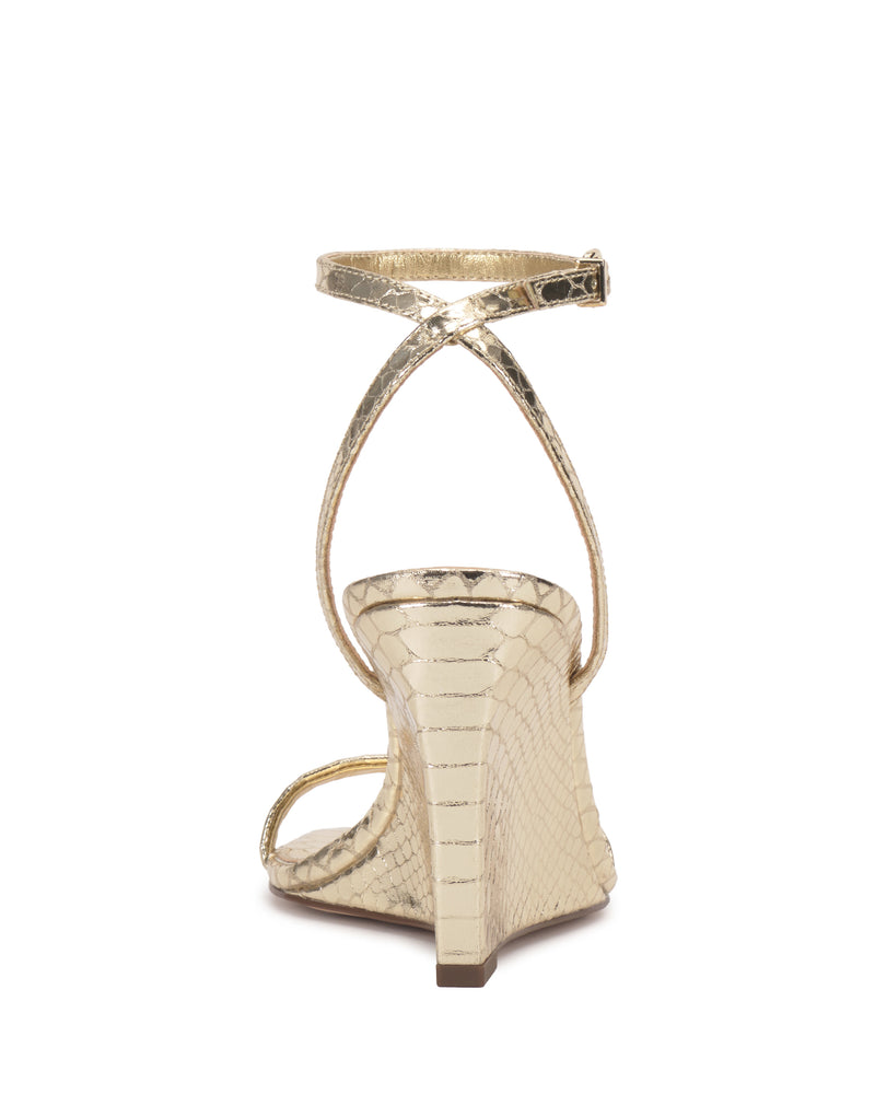 Vince Camuto Ambee Sandalo con Zeppa Punta Quadrata Donna