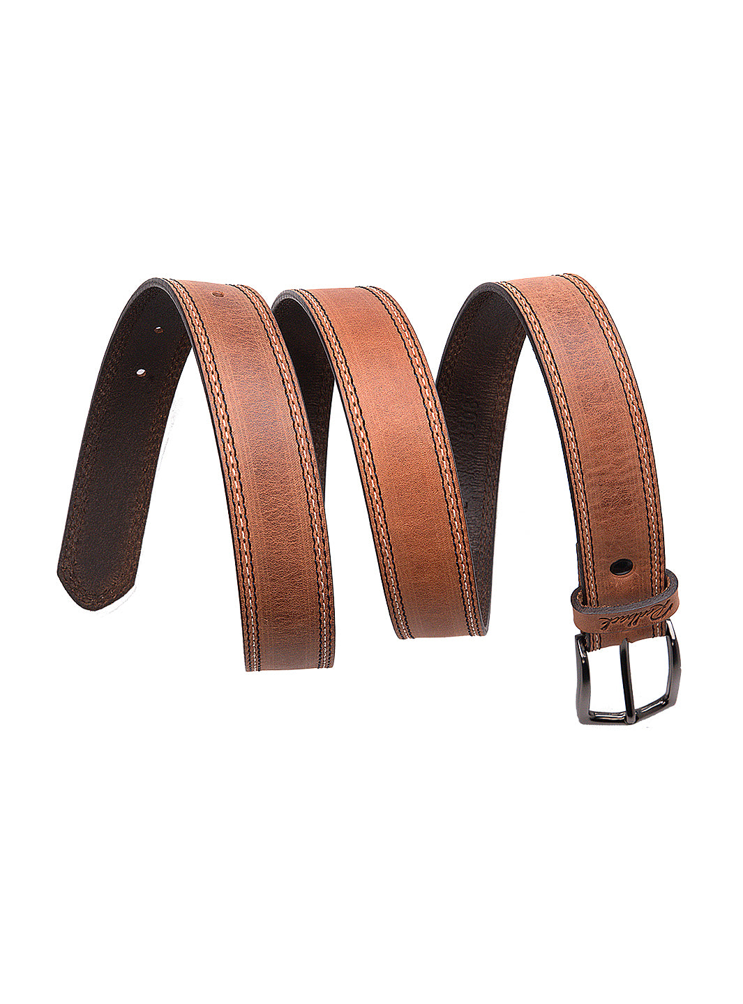 Redback Grit cintura donna pelle marrone pieno fiore
