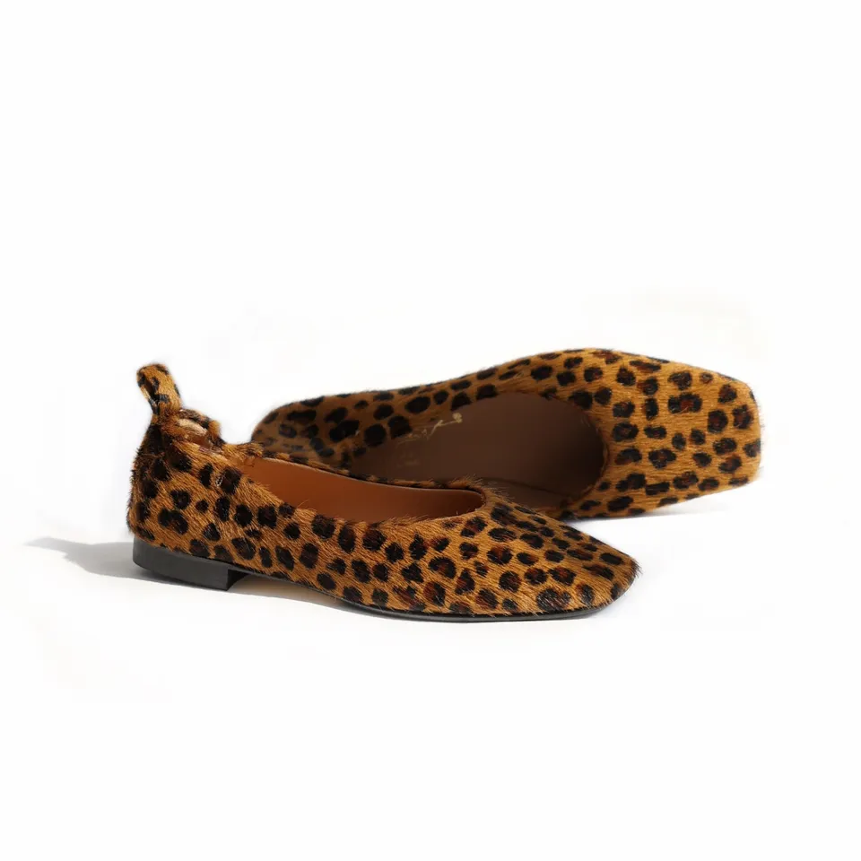 Ton Goût Pony ballerine maculate 41 cavallino donna