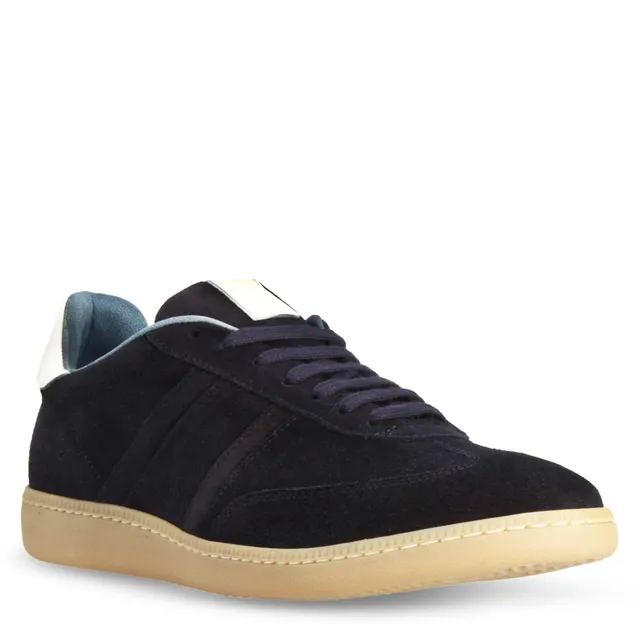Leonardo Shoes Sneakers Uomo Bizantino sneakers blu camoscio
