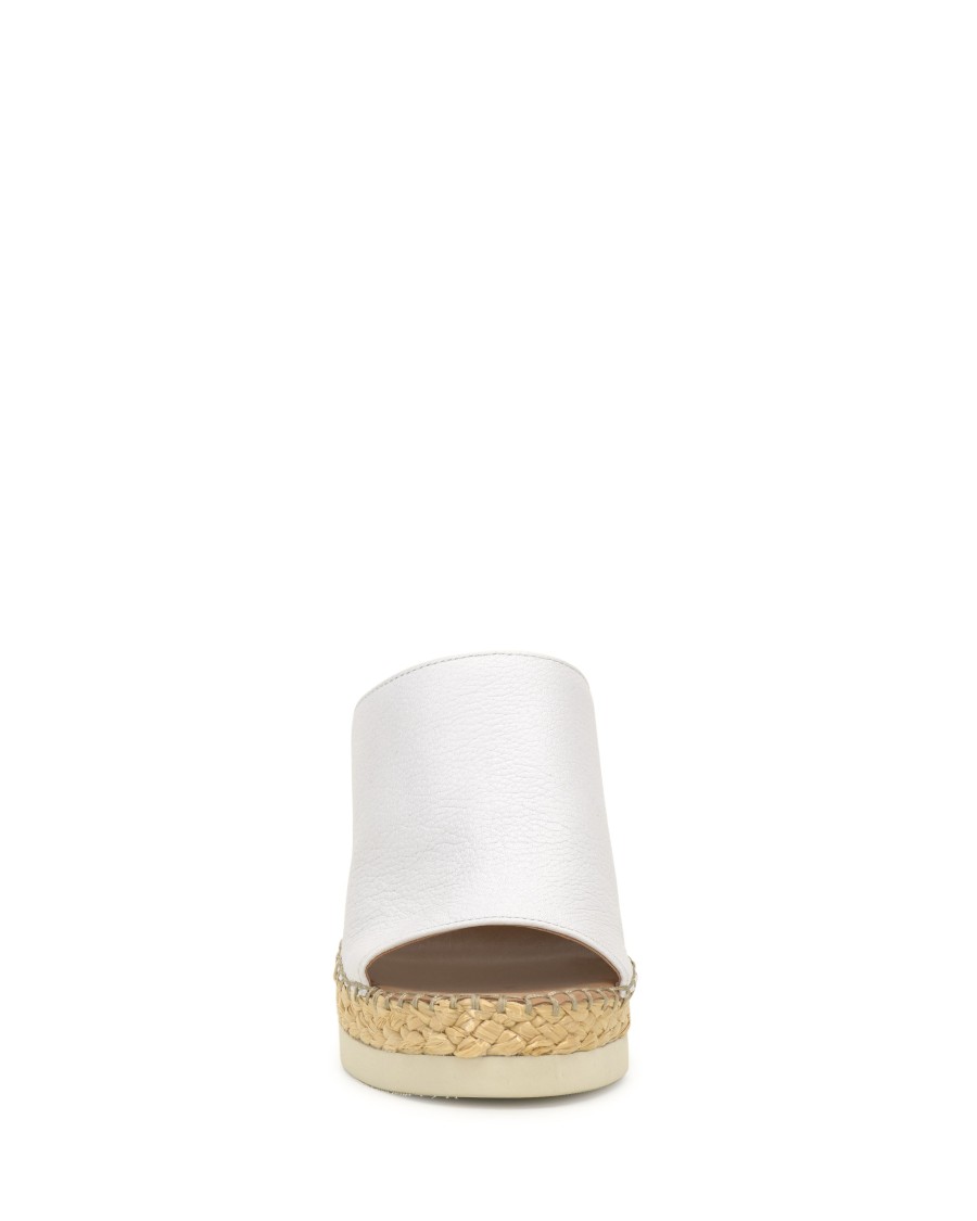 Vince Camuto Brissia mule zeppa pelle iuta