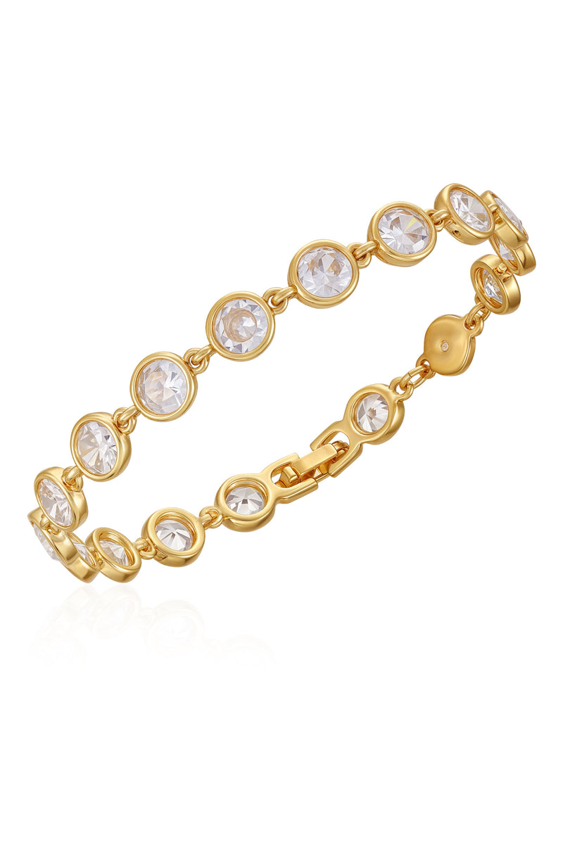 Vince Camuto Bracciale Tennis Oro con Zirconi