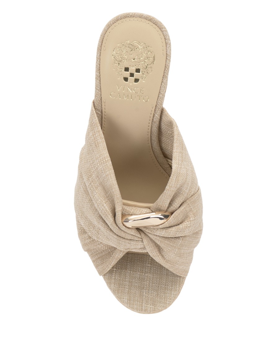 Vince Camuto Briana sandali zeppa espadrillas tela