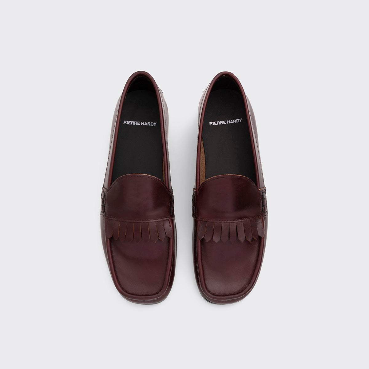 Pierre Hardy Ethan AHE1 loafer donna bordeaux pelle