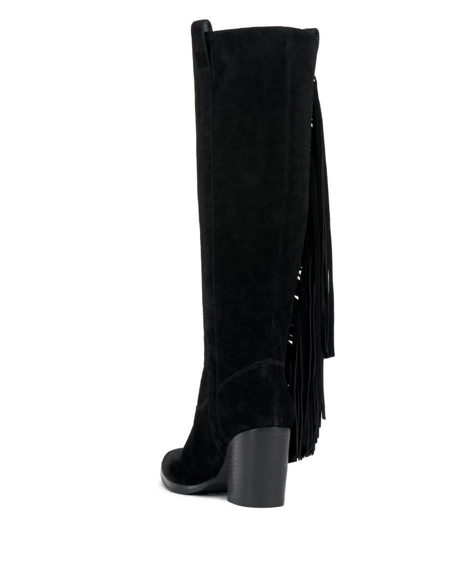 Vince Camuto Pelia stivale ginocchio camoscio frange