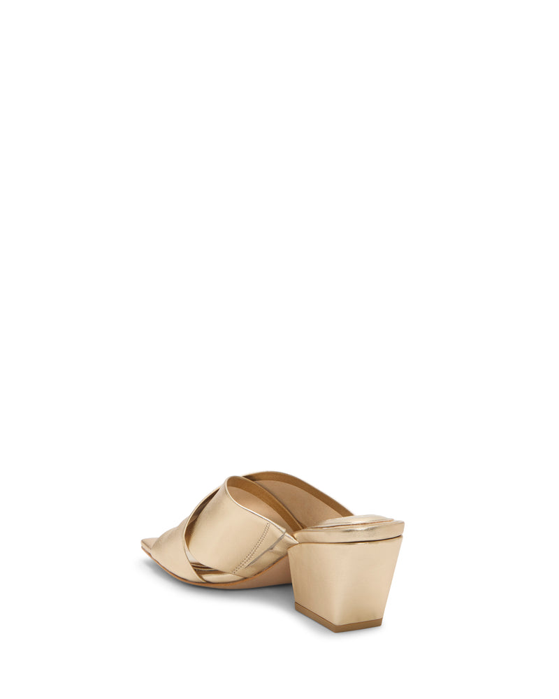 Vince Camuto Kespa Mulo Pelle Tacco Blocco Donna