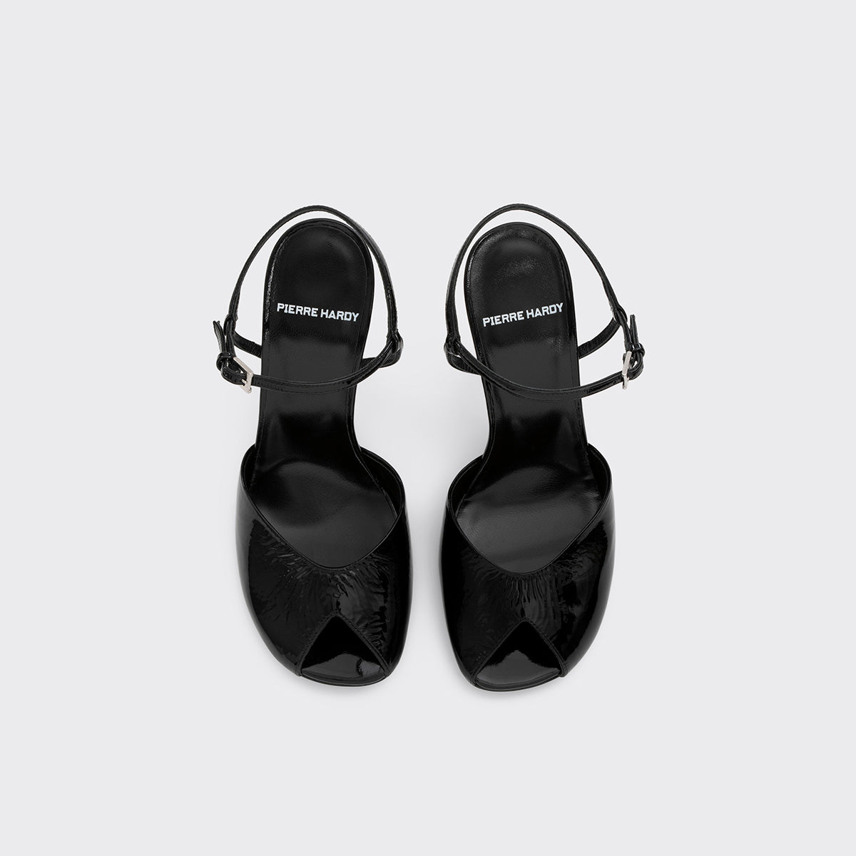 Pierre Hardy Gilda sandali col tacco neri tacco 10 cm