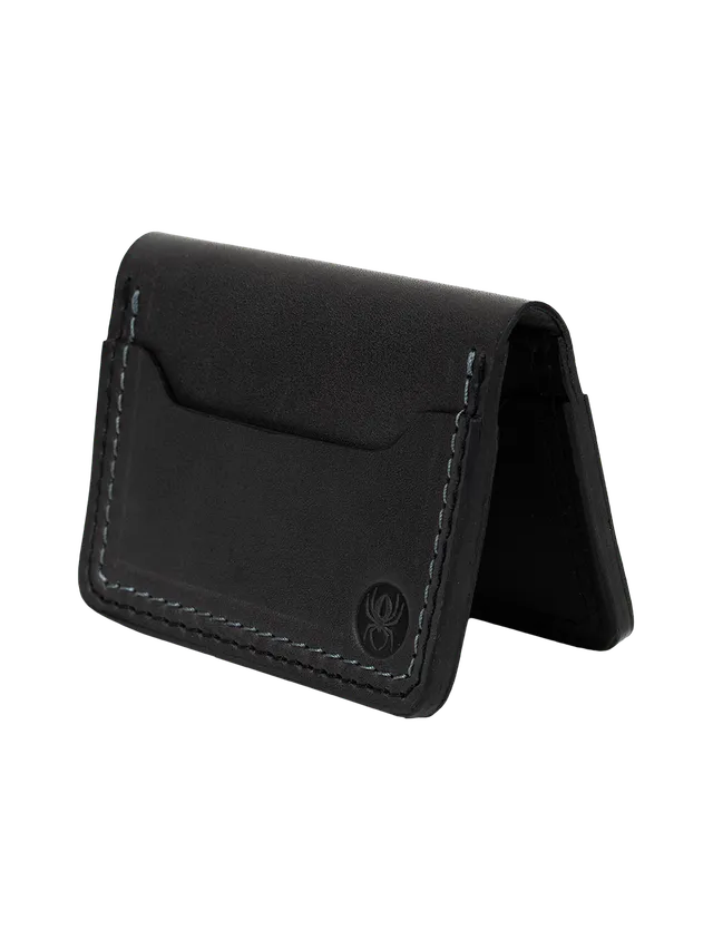 Redback 6-Card portafoglio pelle nero slim