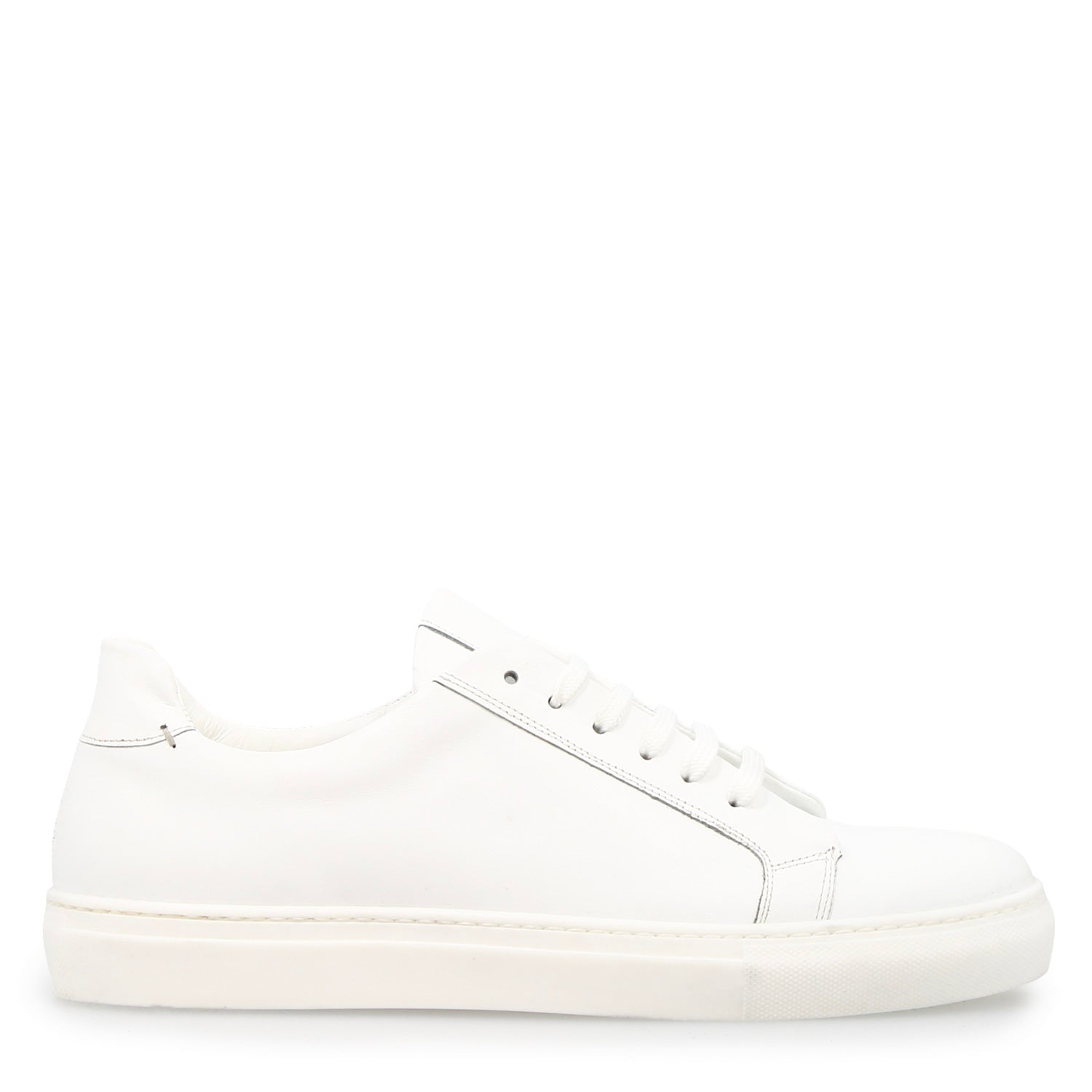Leonardo Shoes Oreste sneaker uomo pelle bianca