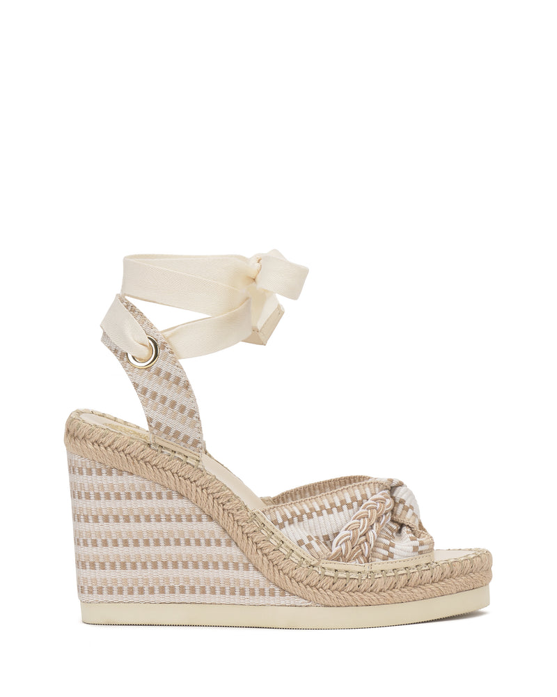 Vince Camuto Bealie Sandalo zeppa espadrillas intrecciato