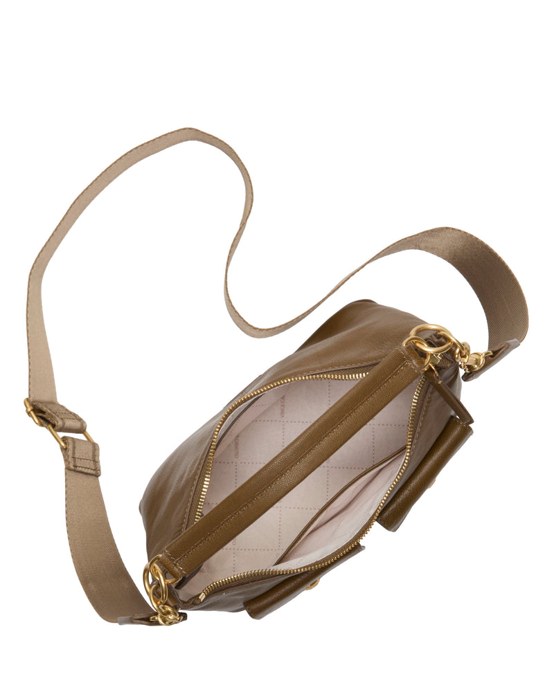 Vince Camuto Carly borsa tracolla manico superiore cerniera