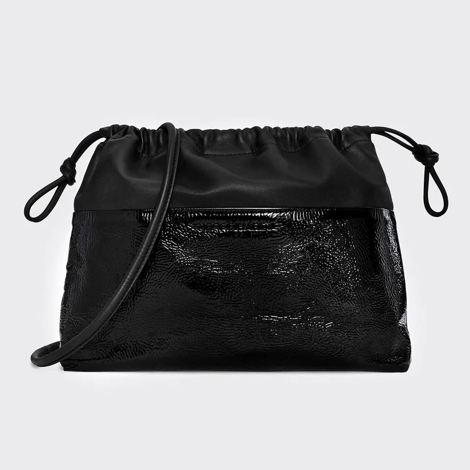 Pierre Hardy Twin Clutch Twin Clutch Maxi pochette nera TU pelle