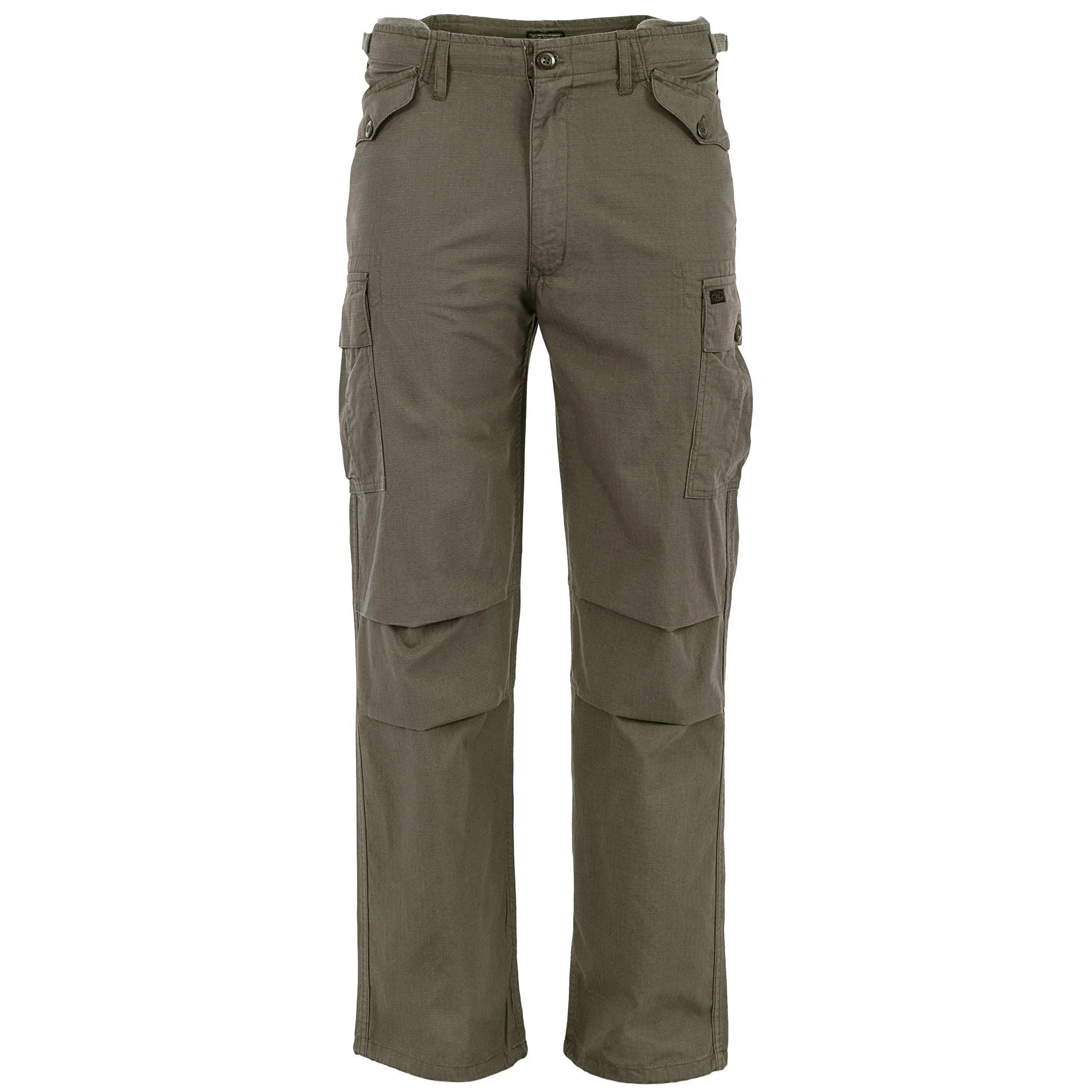 MAK M65 Combat pantaloni tattici uomo nero cotone ripstop