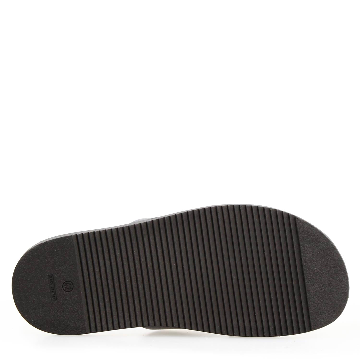 Leonardo Shoes M7805 sandalo uomo H pelle blu soletto imbottito