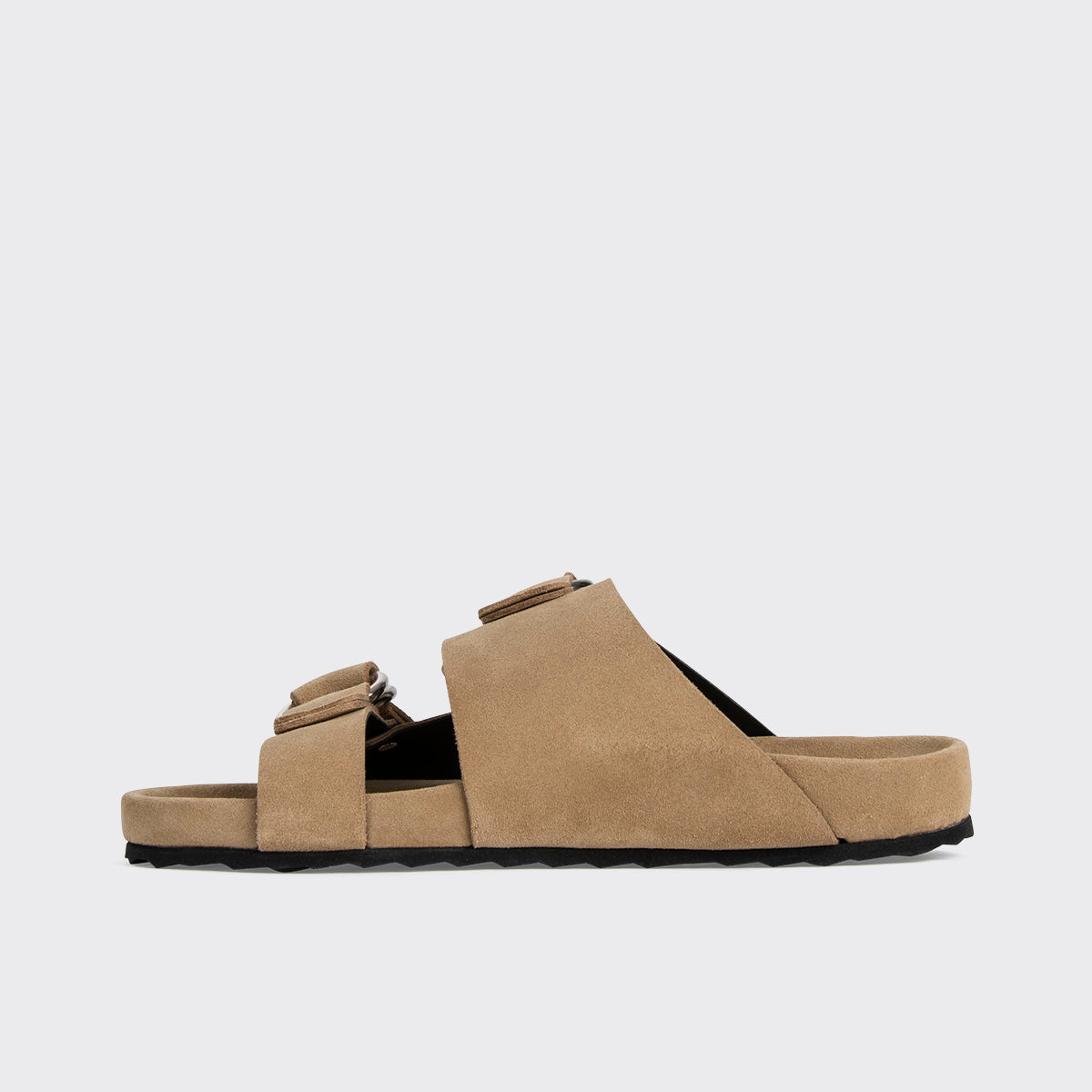 Pierre Hardy Beach Rider mules uomo beige scamosciati
