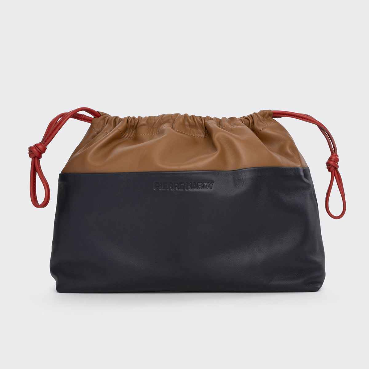 Pierre Hardy Twin Maxi borsa tracolla camel