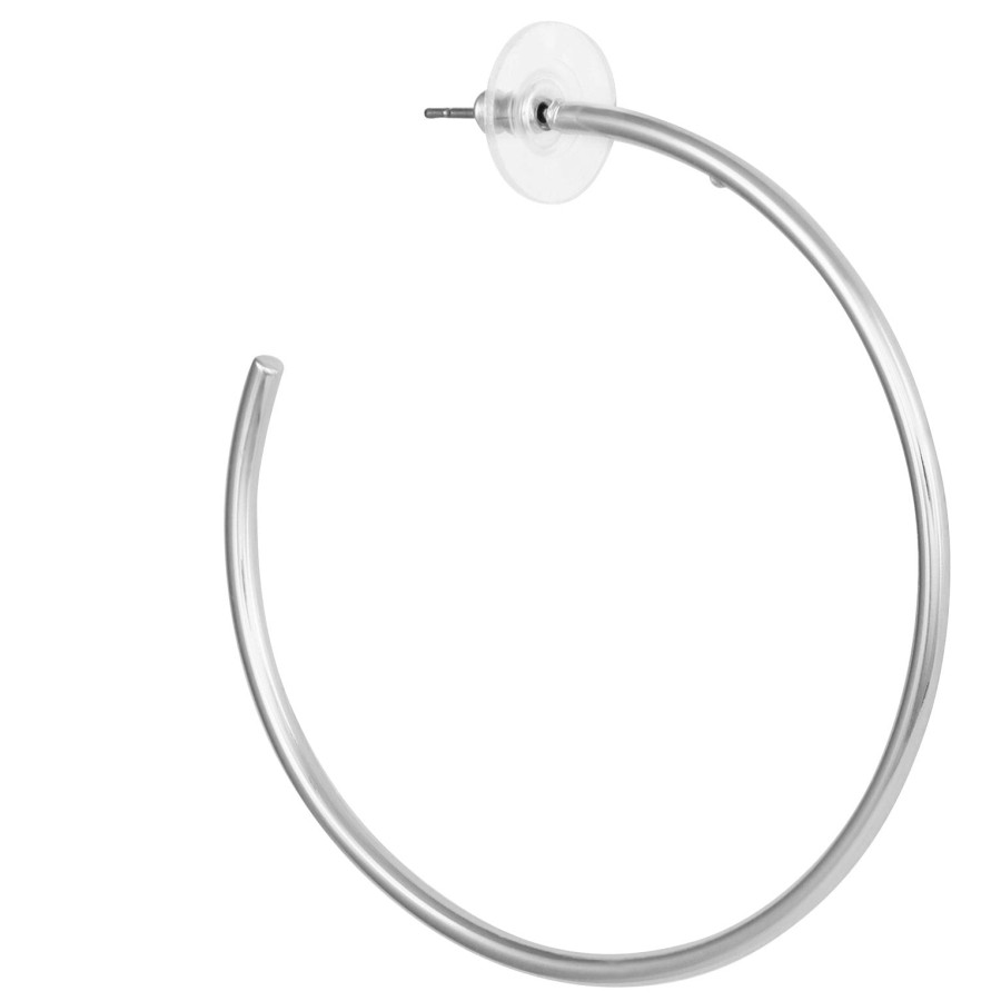 Vince Camuto Orecchini Cerchio Aperti Extra Large Lucidi
