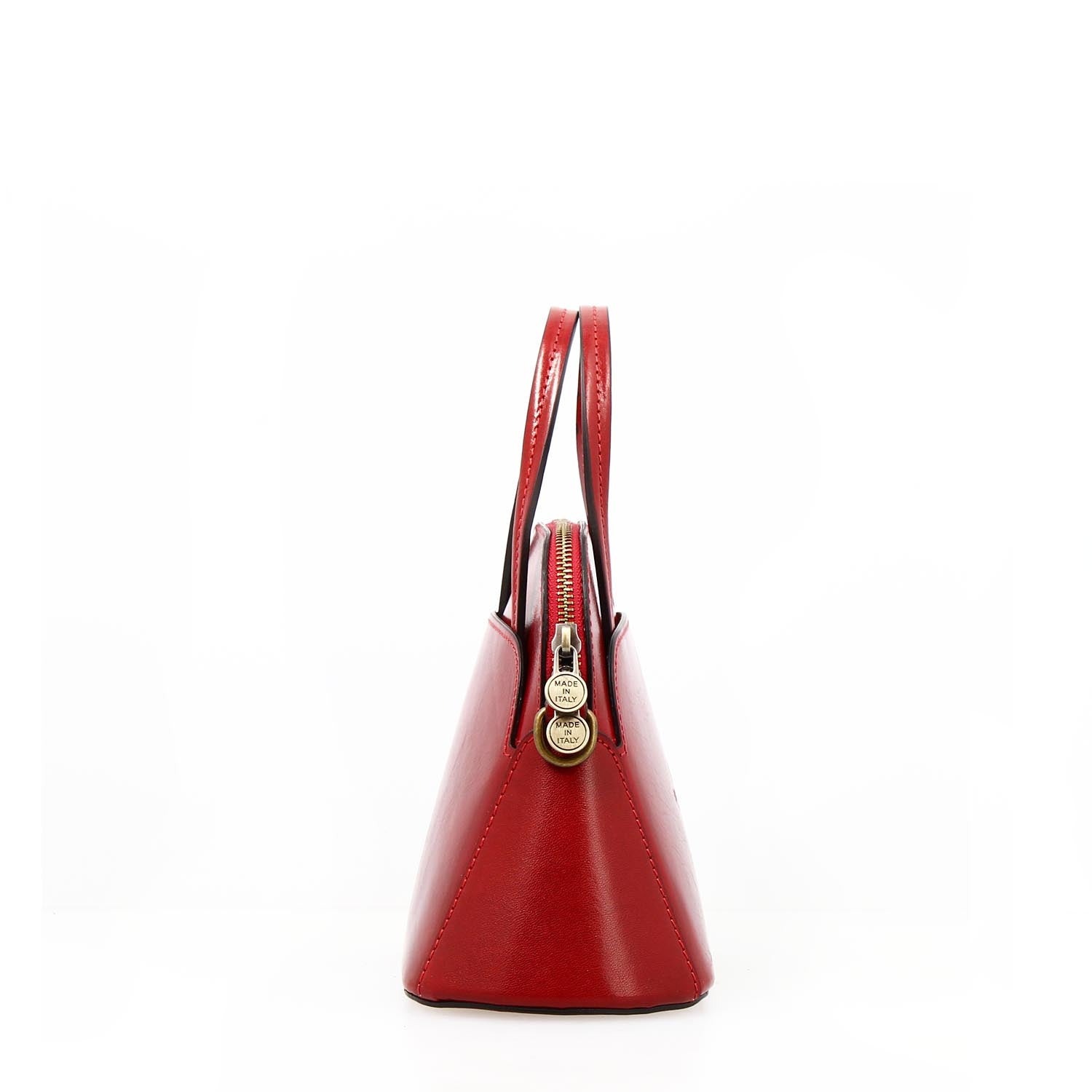 Leonardo Shoes Livia borsa donna rossa pelle tracolla