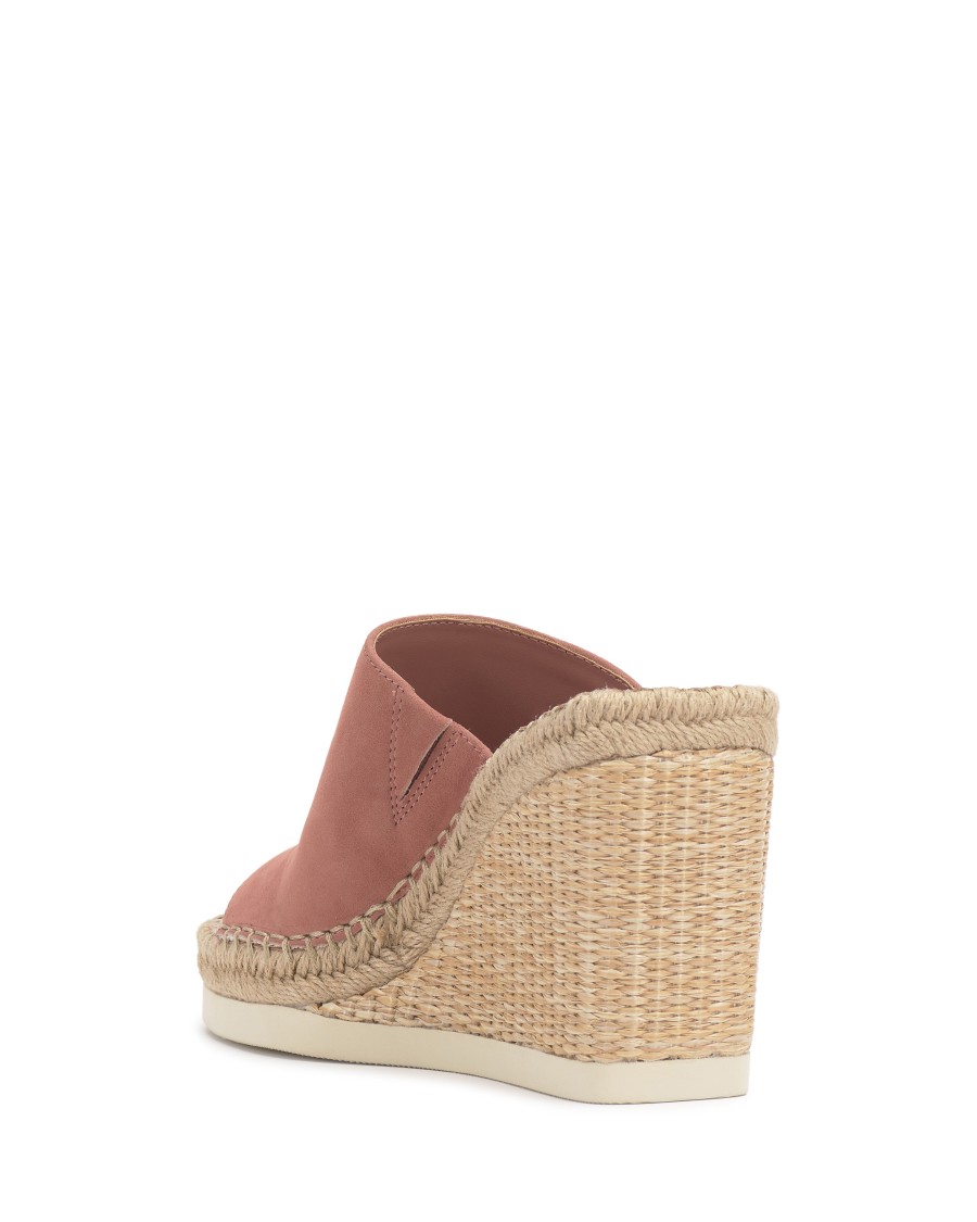 Vince Camuto Brissia Mule Donna Zeppa Intrecciata Juta