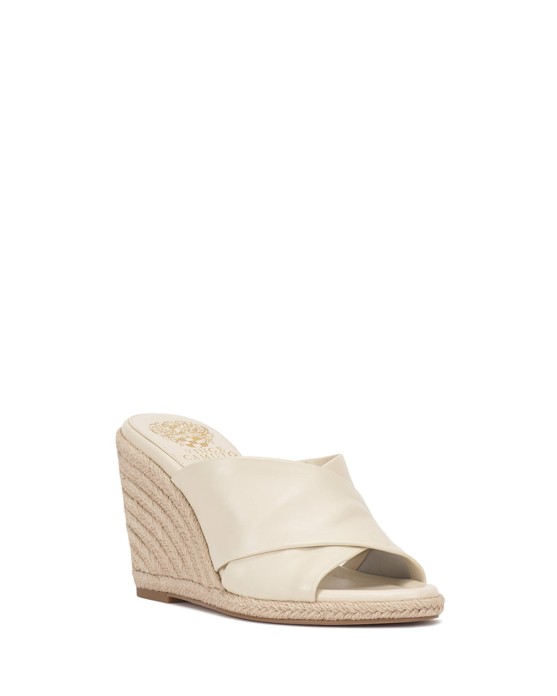 Vince Camuto Fisella Sandalo Zeppa Espadrille Donna