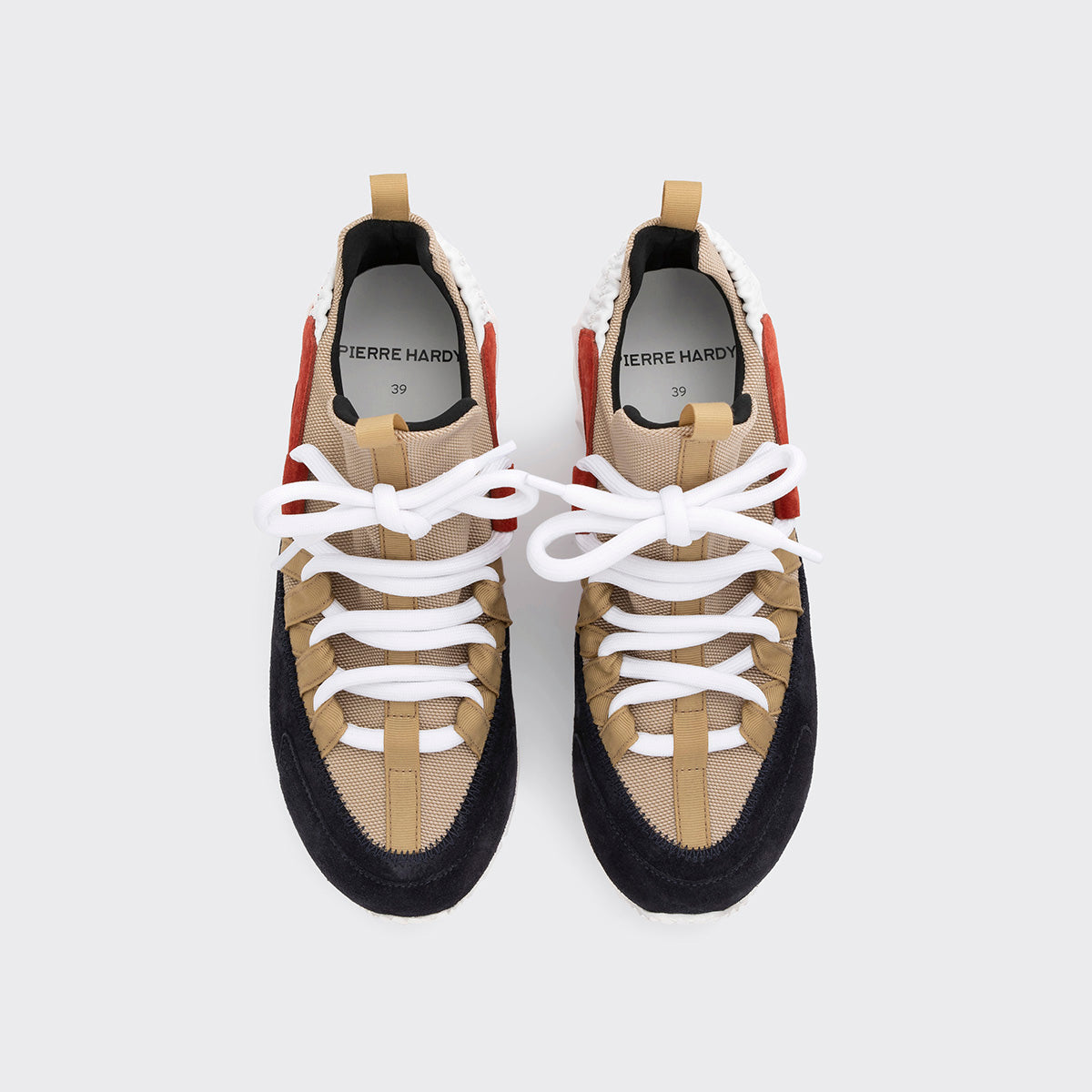 Pierre Hardy Trek Comet Sneakers Donna Sand Tacco 40