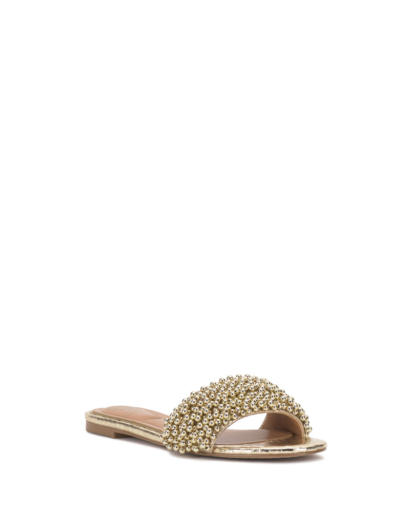 Vince Camuto Balea Sandalo Piatto Donna con Perline