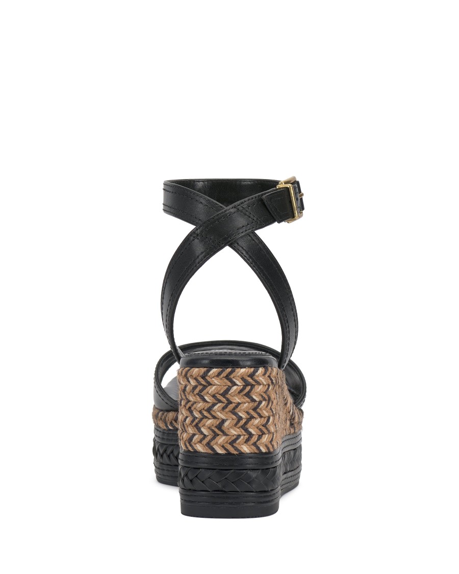 Vince Camuto Lilla Sandalo con Zeppa Espadrillas Donna
