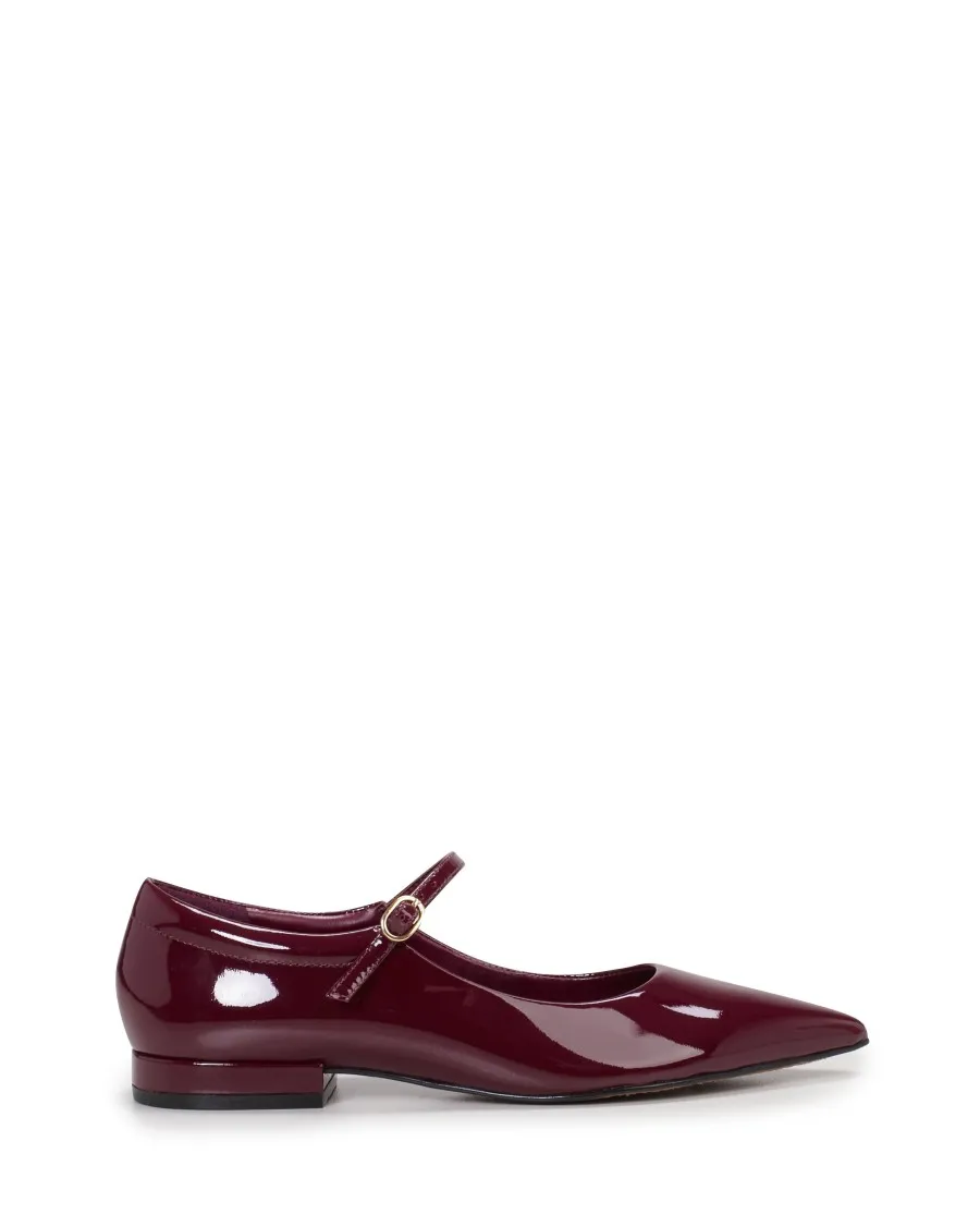 Vince Camuto Eloise Mary Jane Flat Ballerina Punta Affusolata