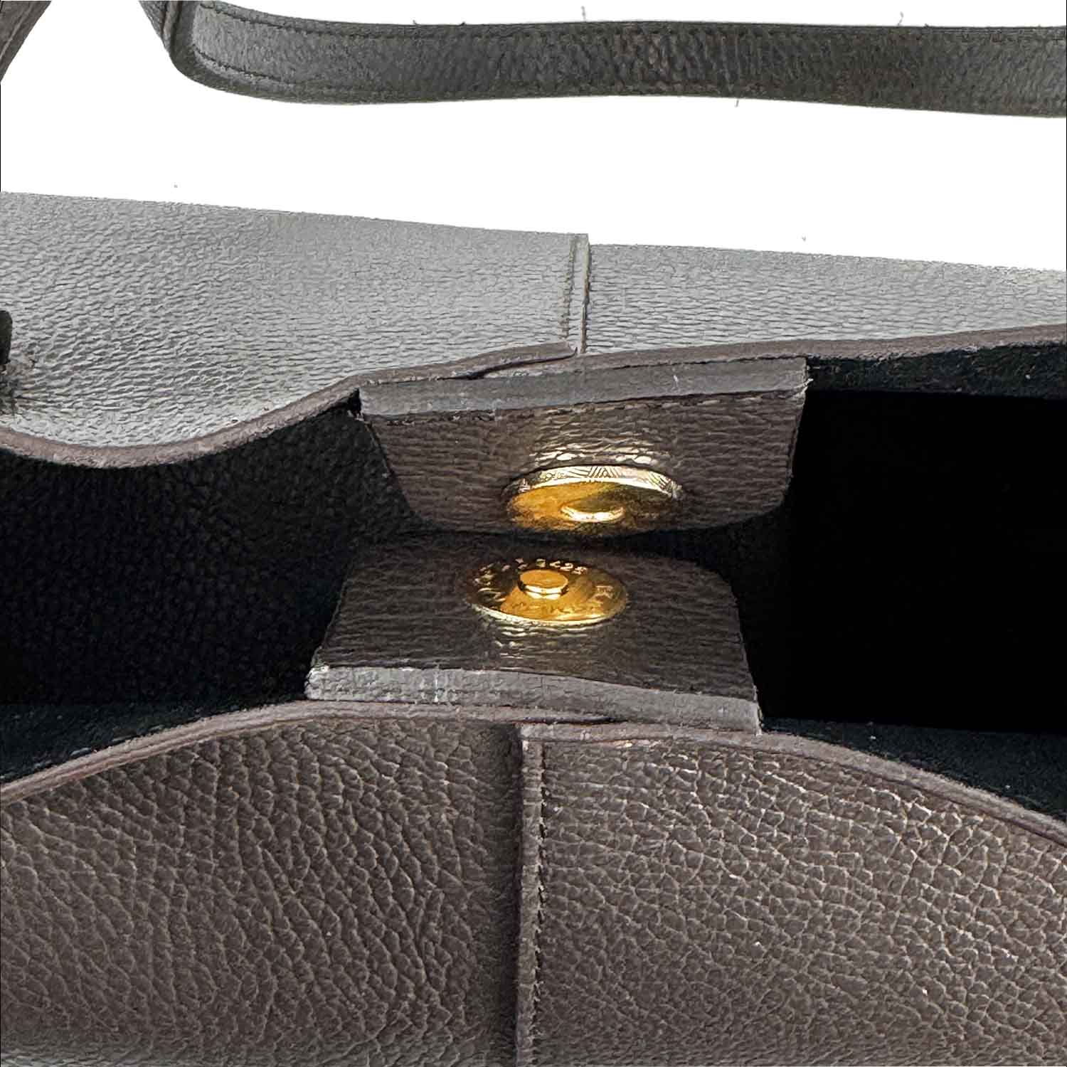 Leonardo Shoes Majestic M shopper donna pelle marrone
