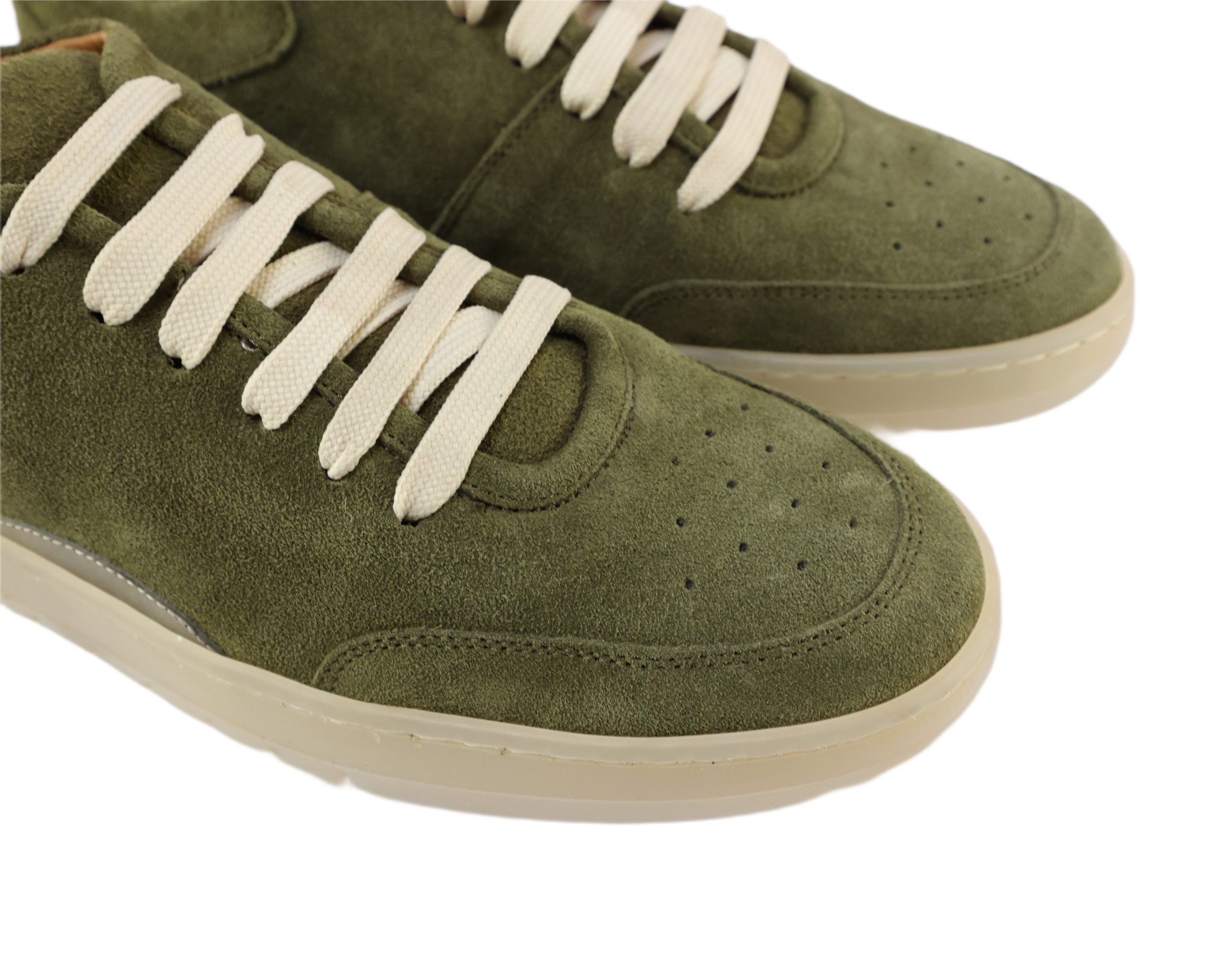 Ton Goût Sneakers Camoscio Verde Uomo 42