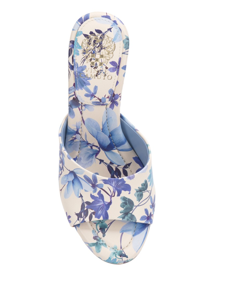 Vince Camuto Paigely mules punta aperta tacco svasato