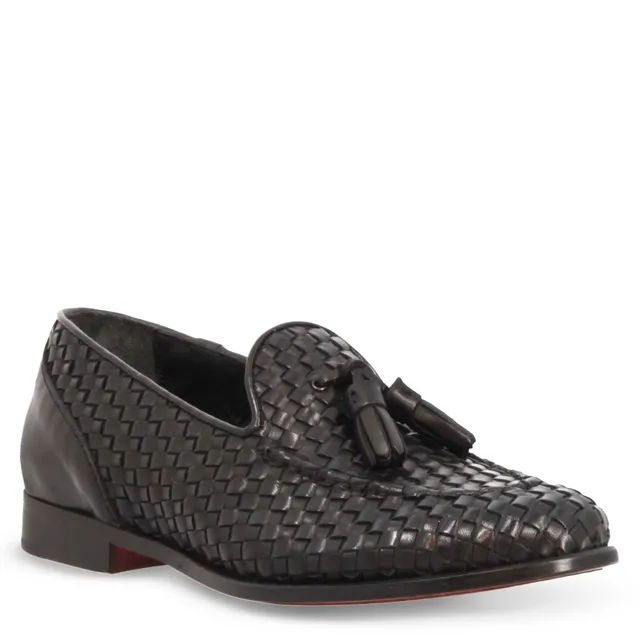 Leonardo Shoes Novella mocassini donna pelle nero nappine